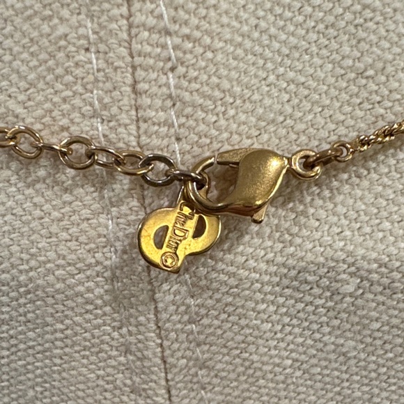 Dior Gold Necklace and Earring Set - Picture 8 of 12